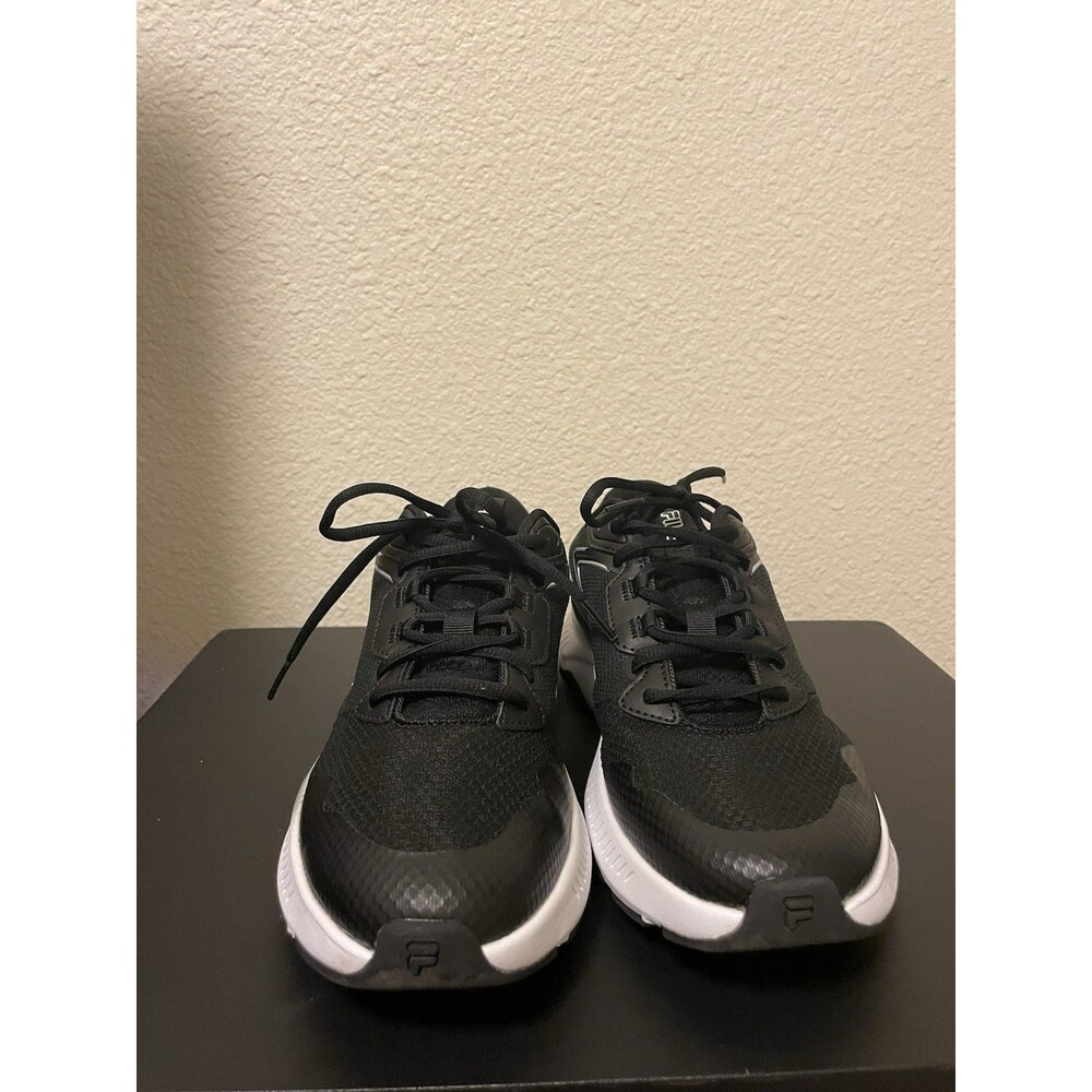 FILA Men’s Action-Stride Energized Black, White Athletic Sneakers EUC Mens 10 - Picture 5 of 6